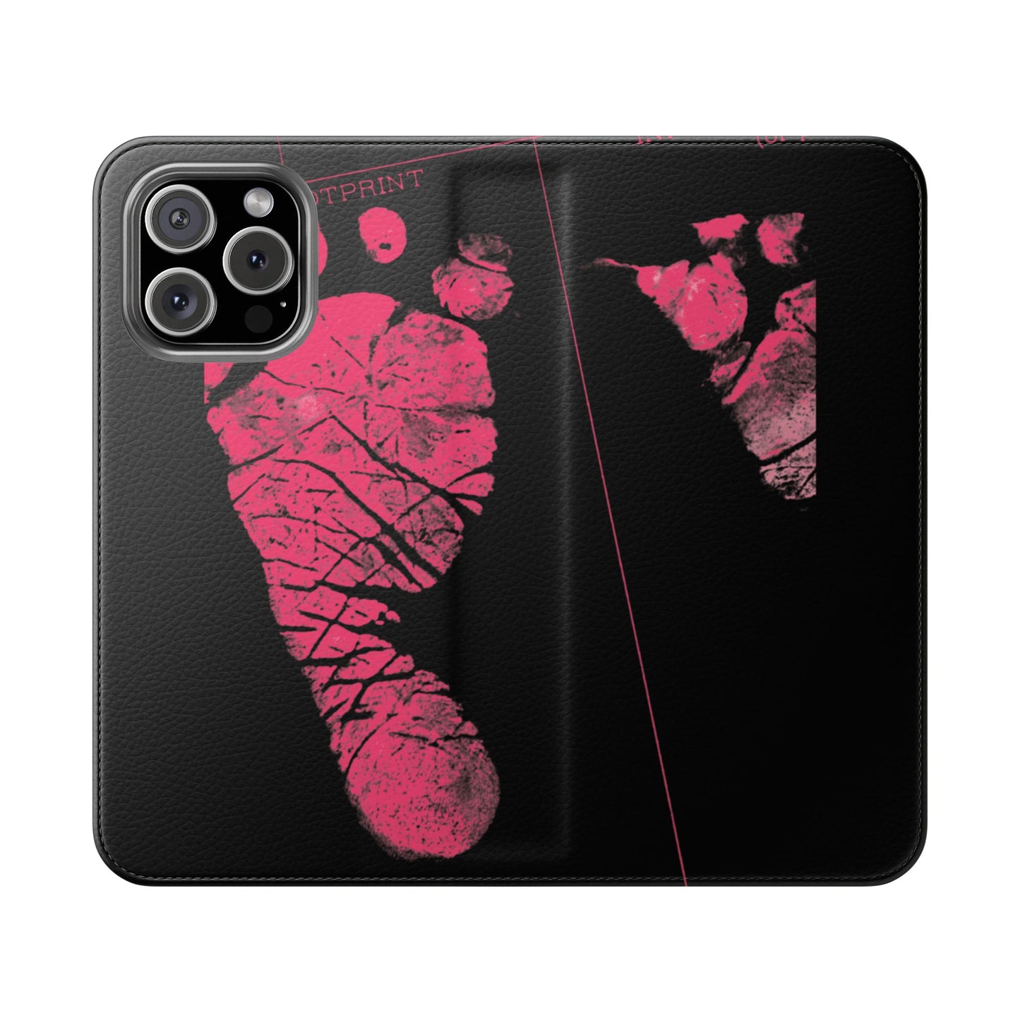 Flip Case – Mom’s Little Pink Footprints