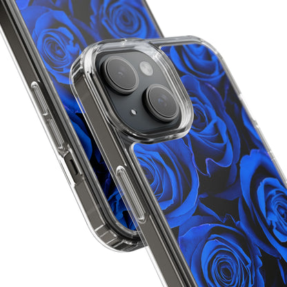 Clear Phone Case – Midnight Bloom