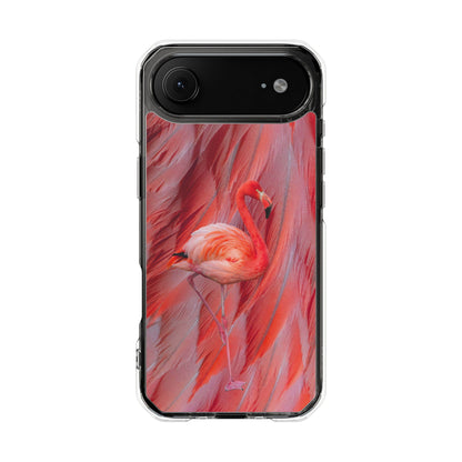 Clear Magnetic Phone Case – Scarlet Plume