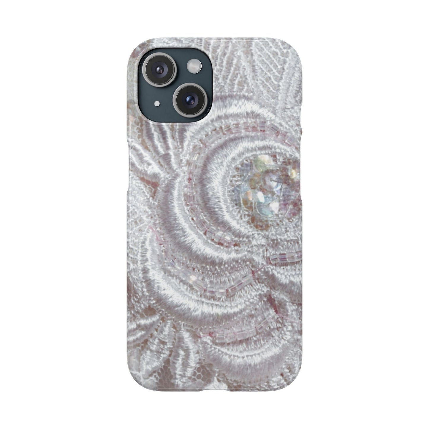 Snap Phone Case – Lace Veil