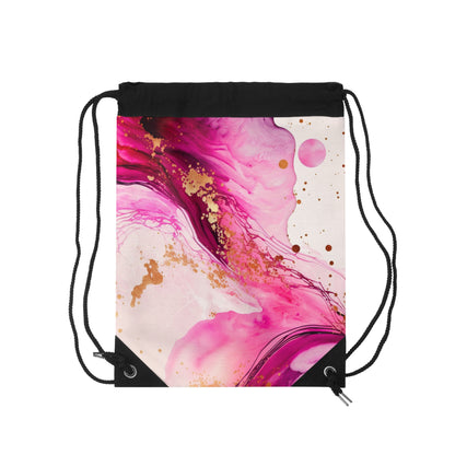 Drawstring Bag – Blush & Burn