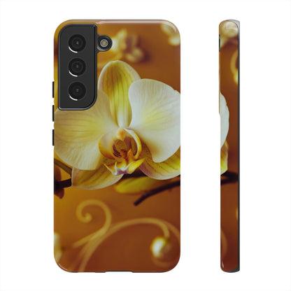 Protective Phone Case – Amber Orchid