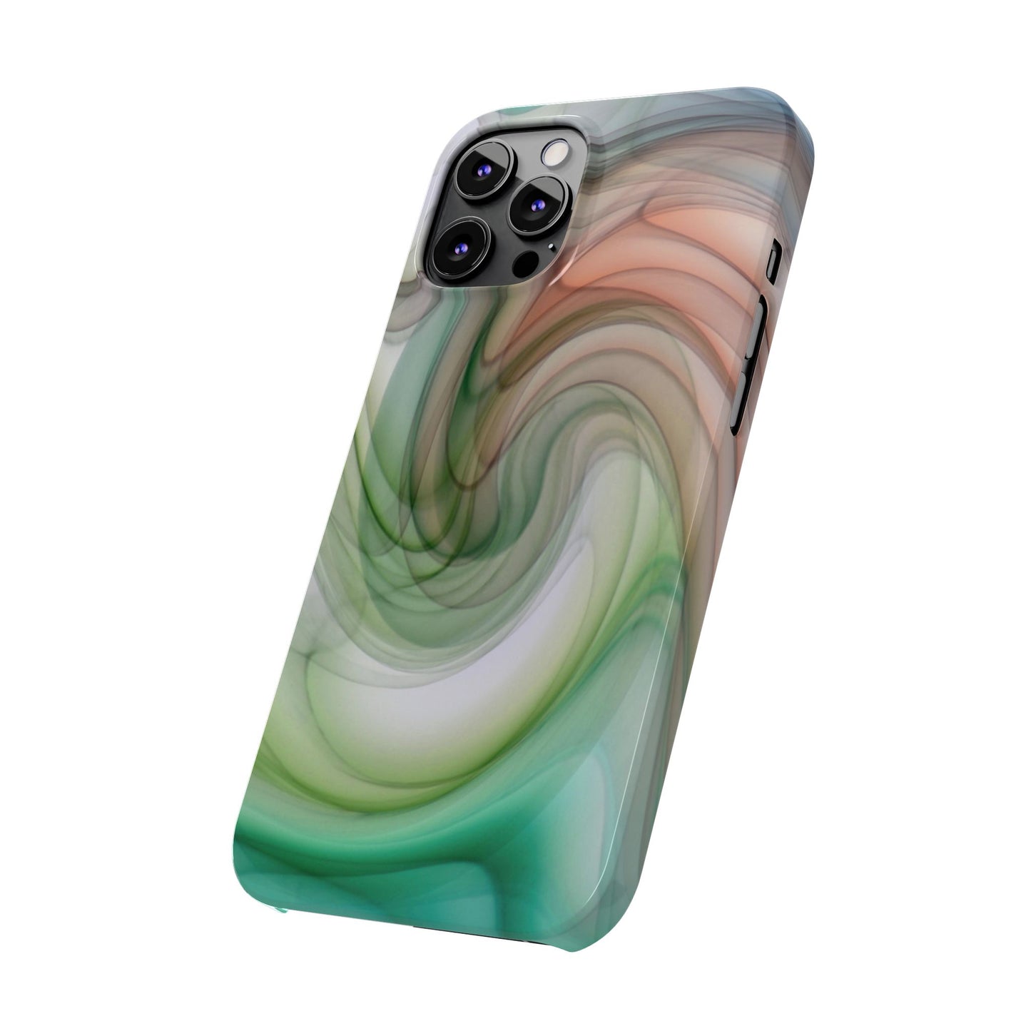 Slim Phone Case – Marble Flow