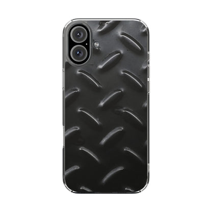 Clear Phone Case – Blackout Plate