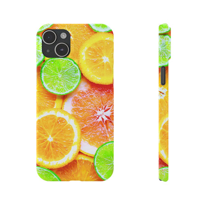 Slim Phone Case – Sunkissed Citrus