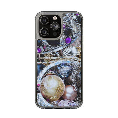 Clear Phone Case – Chrome Jewel