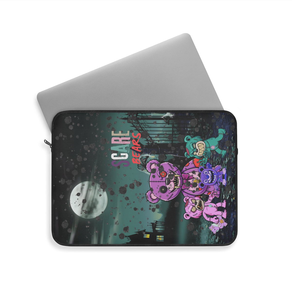 Slim Neoprene Laptop Sleeve – Scare Bears