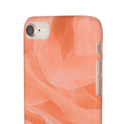 Snap Phone Case – Coral Veil