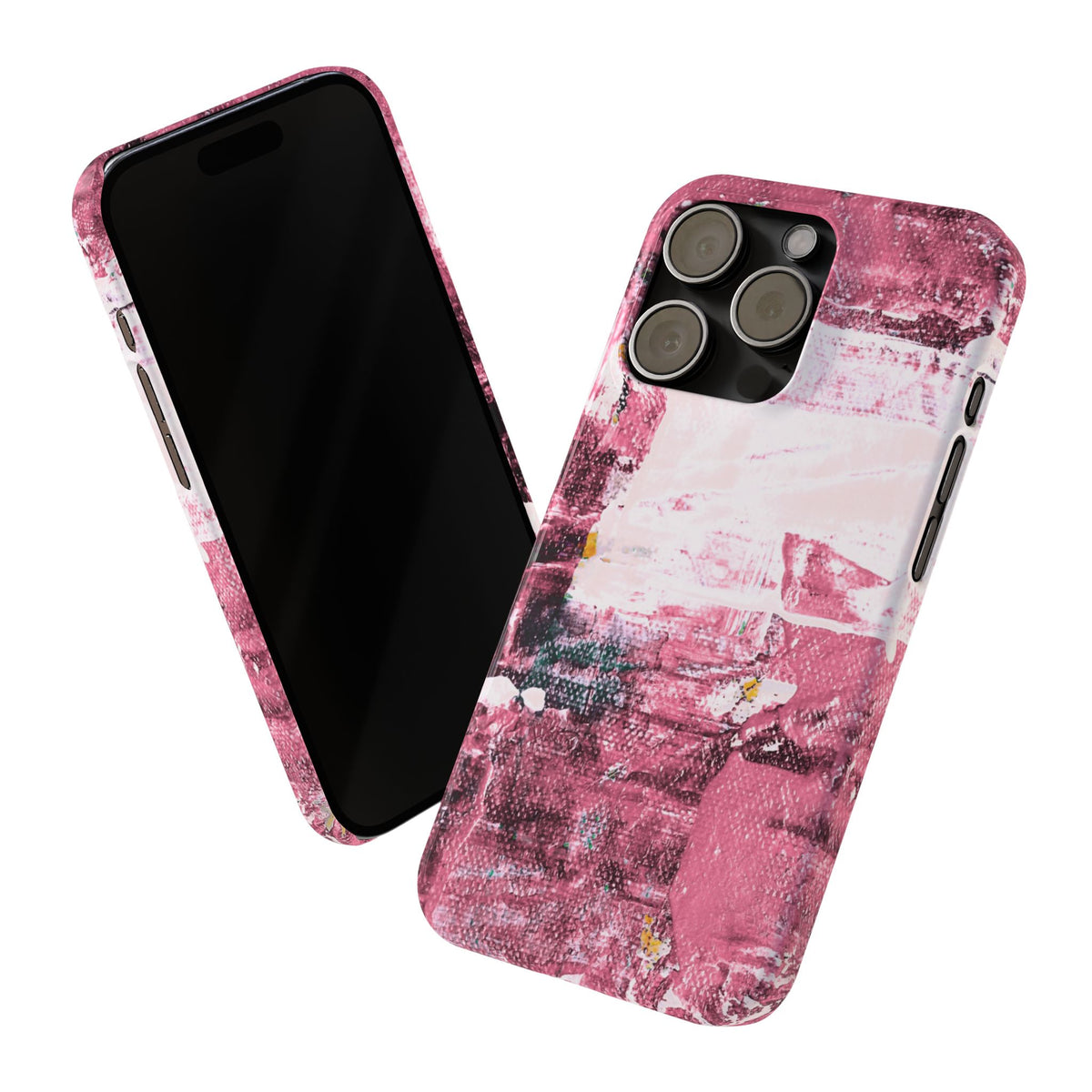 Slim Phone Case – Faded Cranberry – Compatible with iPhone 11–17 Series