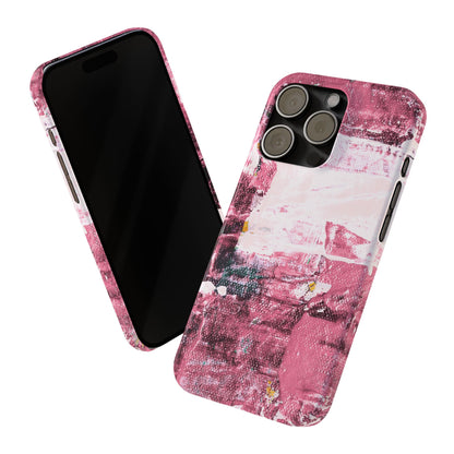 Slim Phone Case – Faded Cranberry – Compatible with iPhone 11–17 Series