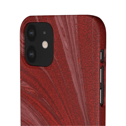 Snap Phone Case – Crimson Current