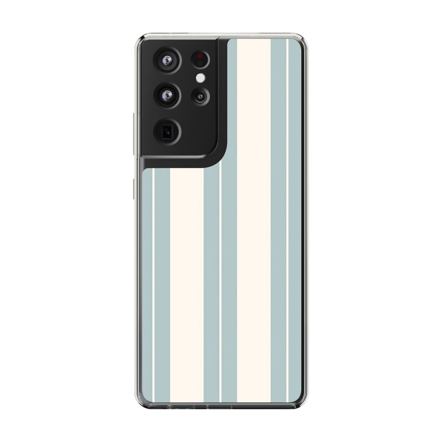 Clear Phone Case – Coastal Stripe