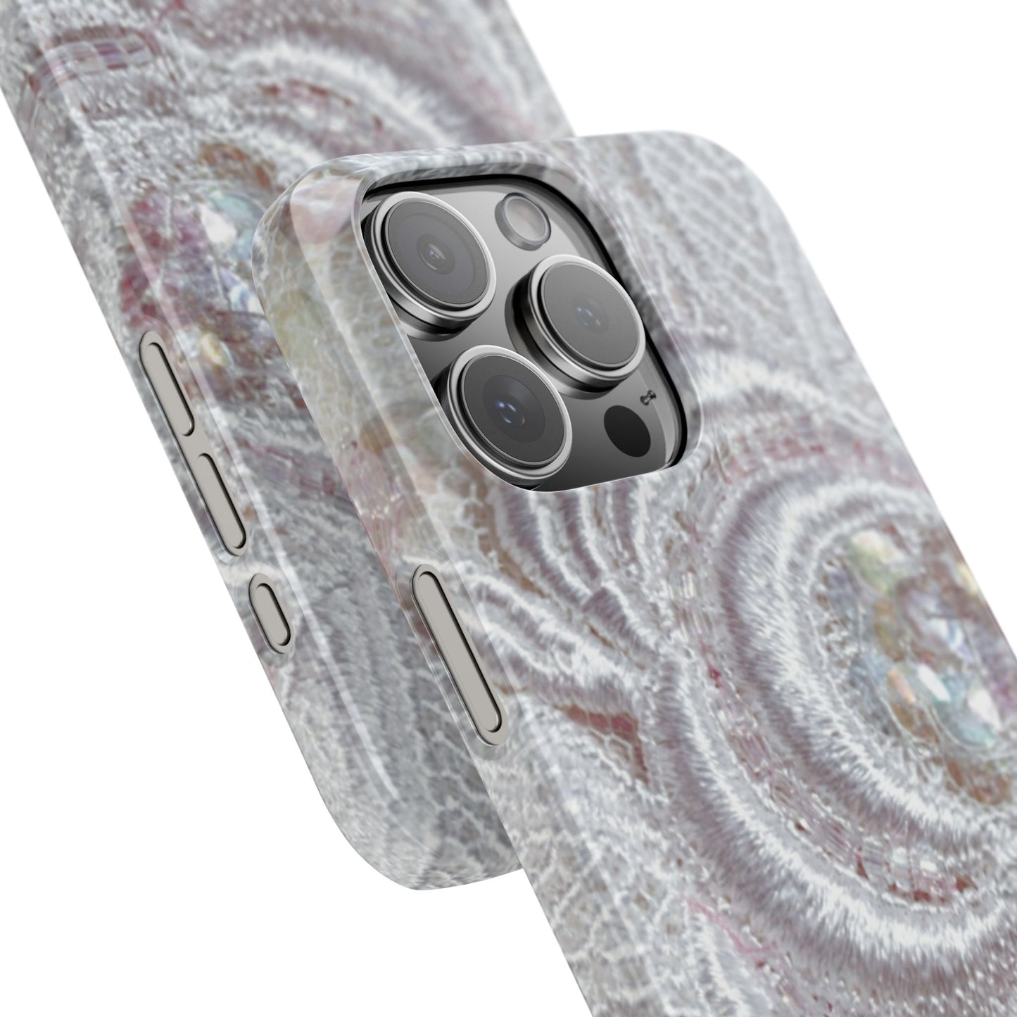 Slim Phone Case – Lace Veil