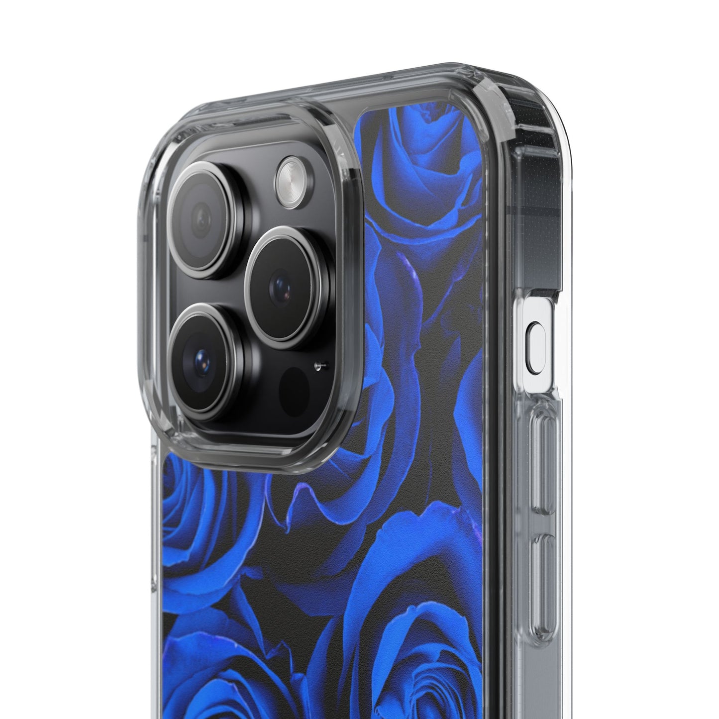 Clear Phone Case – Midnight Bloom