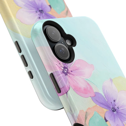 Impact-Resistant Phone Case – Water Petal