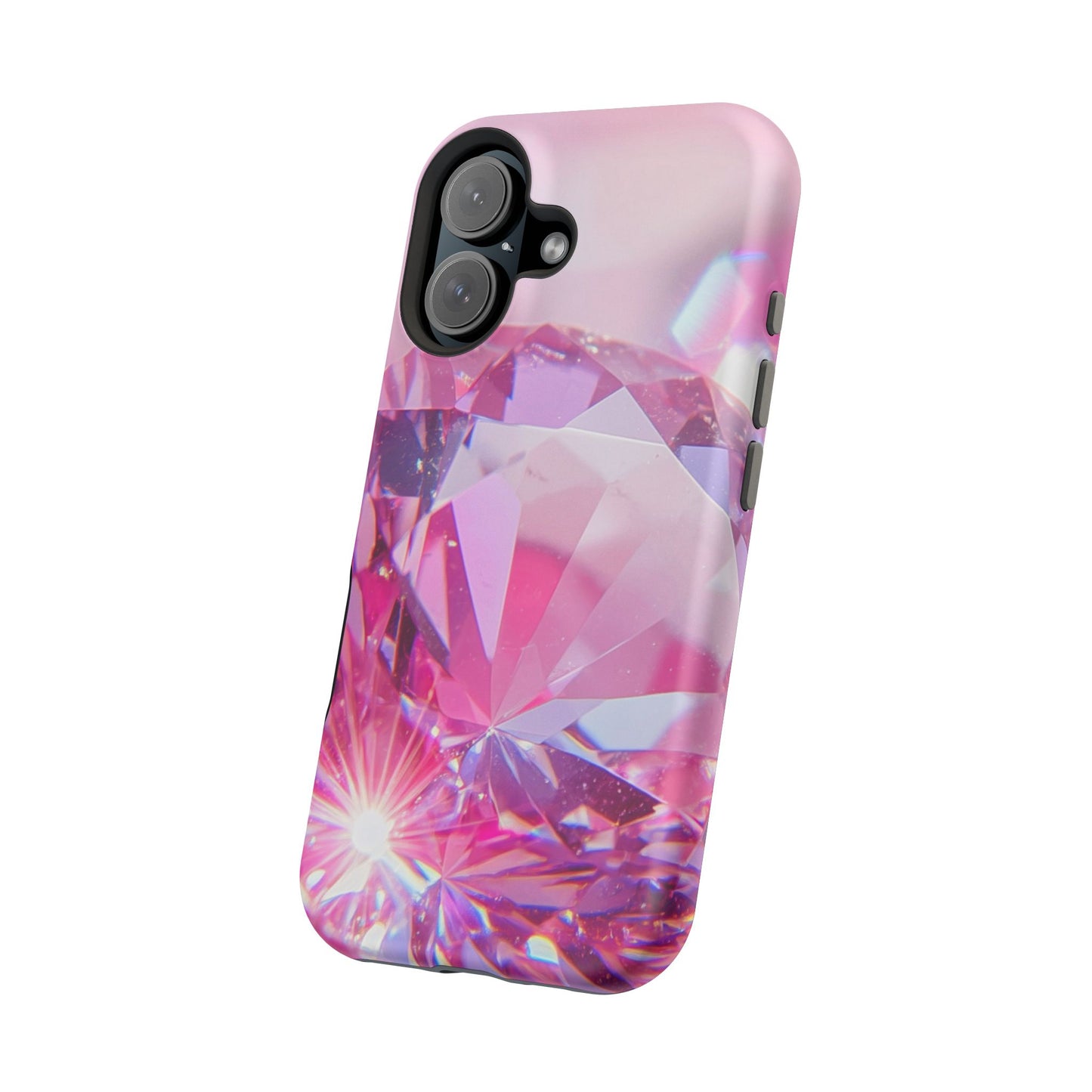 Wireless-Charging Compatible Case – Pink Ice