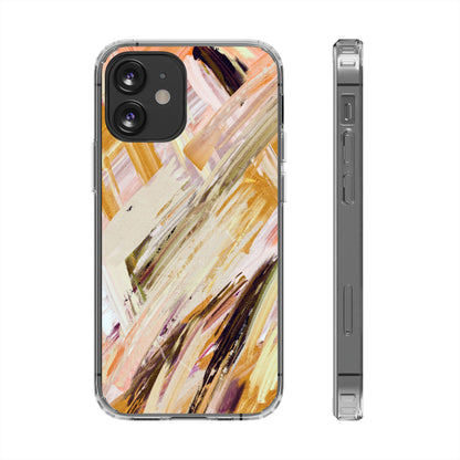 Clear Magnetic Phone Case – Brush & Bronze
