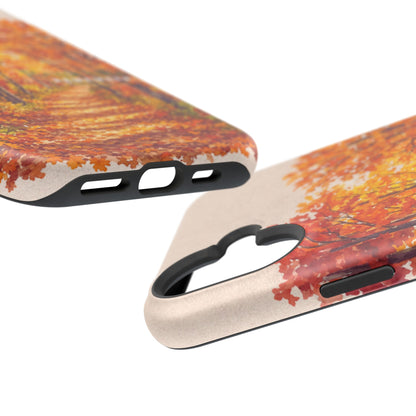 Impact-Resistant Phone Case – Autumn Remembered – Compatible with iPhone 11–17 & Samsung Galaxy S22–S26 Series