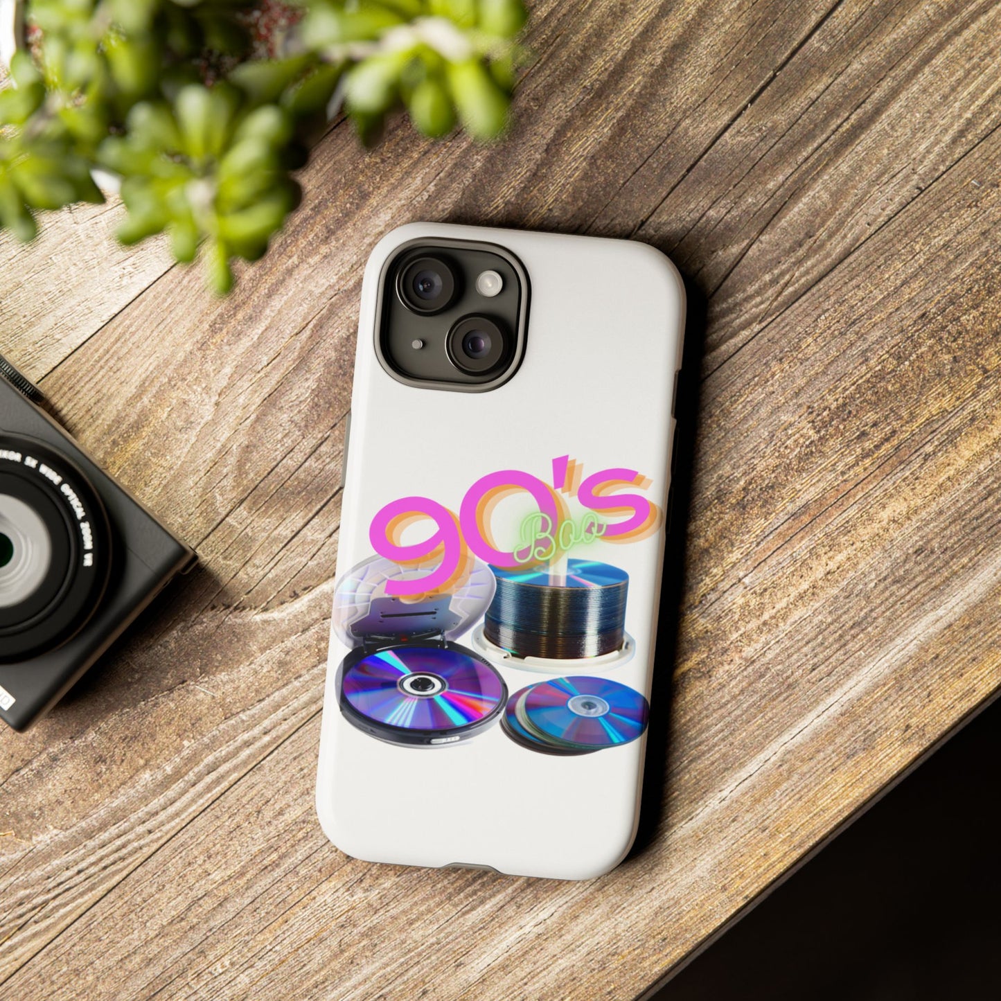Protective Phone Case – 90s Spin