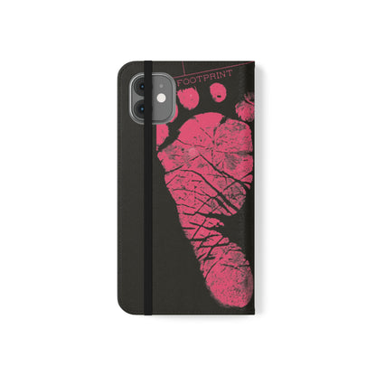 Flip Case – Mom’s Little Pink Footprints