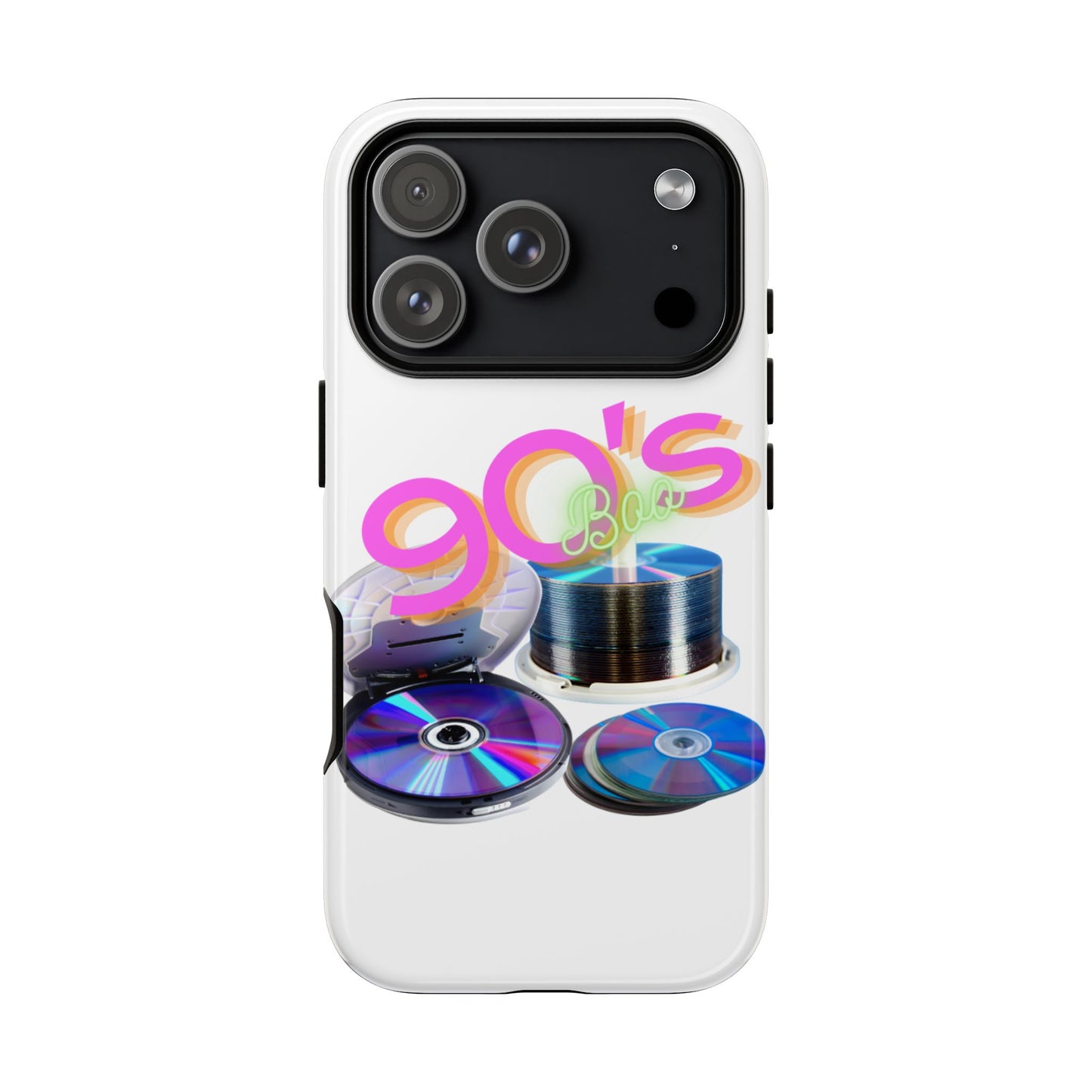 Protective Phone Case – 90s Spin