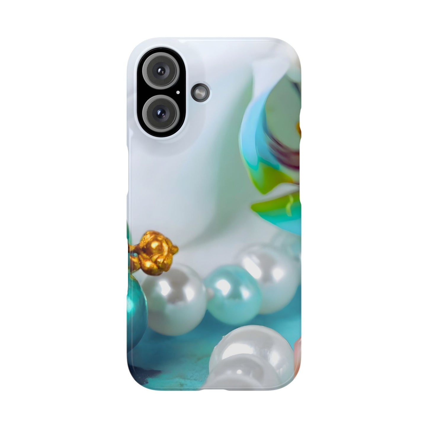 Slim Phone Case – Mermaid's Pearl