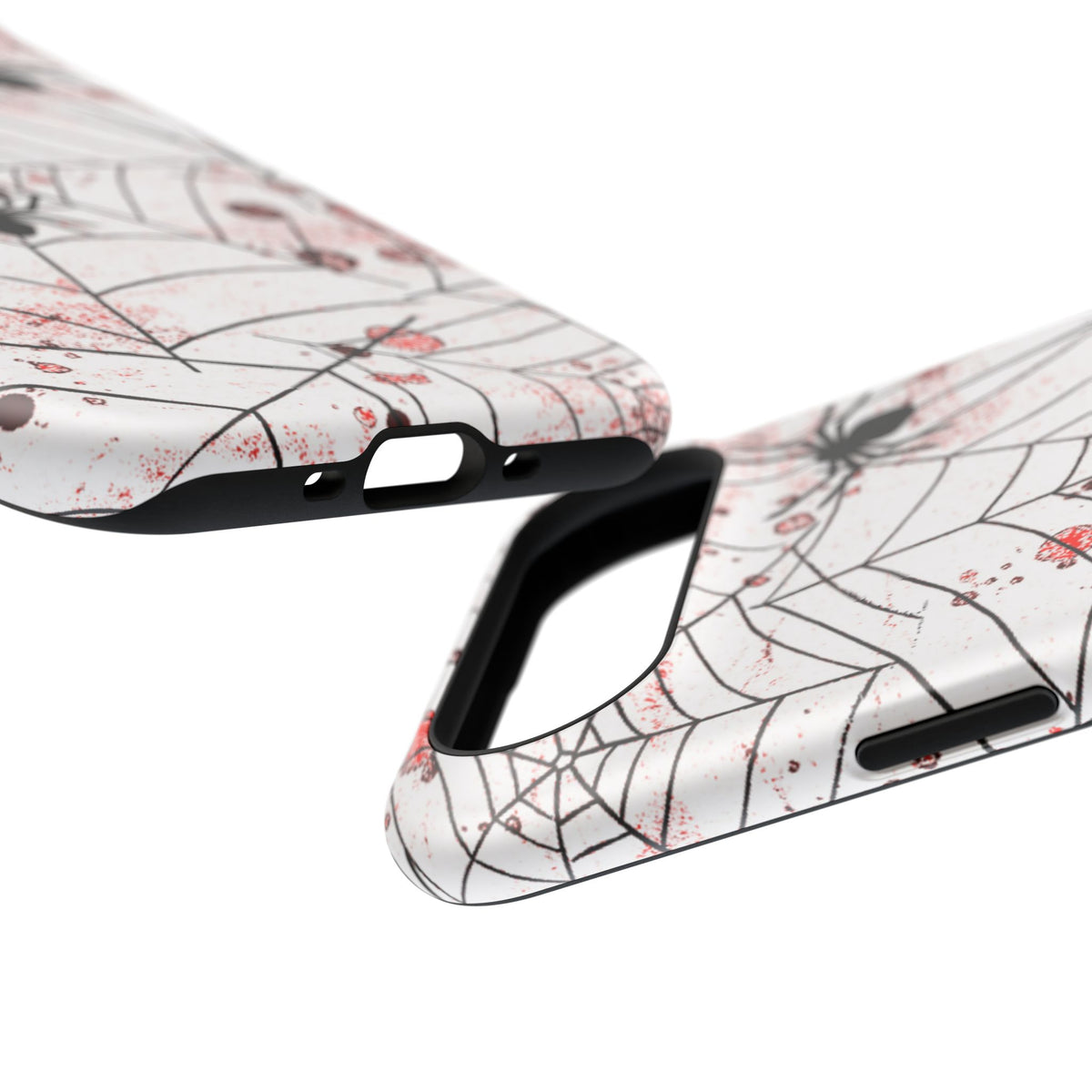Impact-Resistant Phone Case – Blood Web