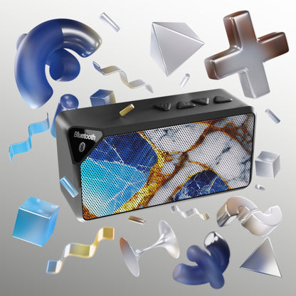 Portable Bluetooth Speaker – Sapphire Veins