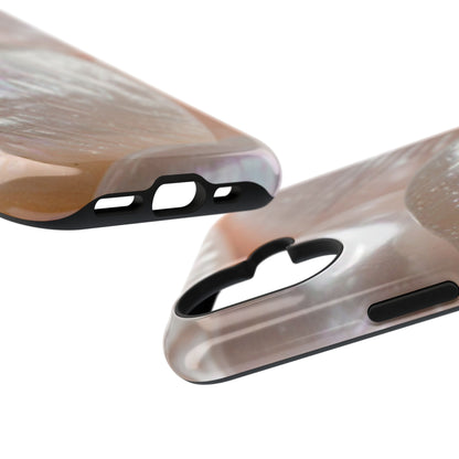 Impact-Resistant Phone Case – Blush Pearl