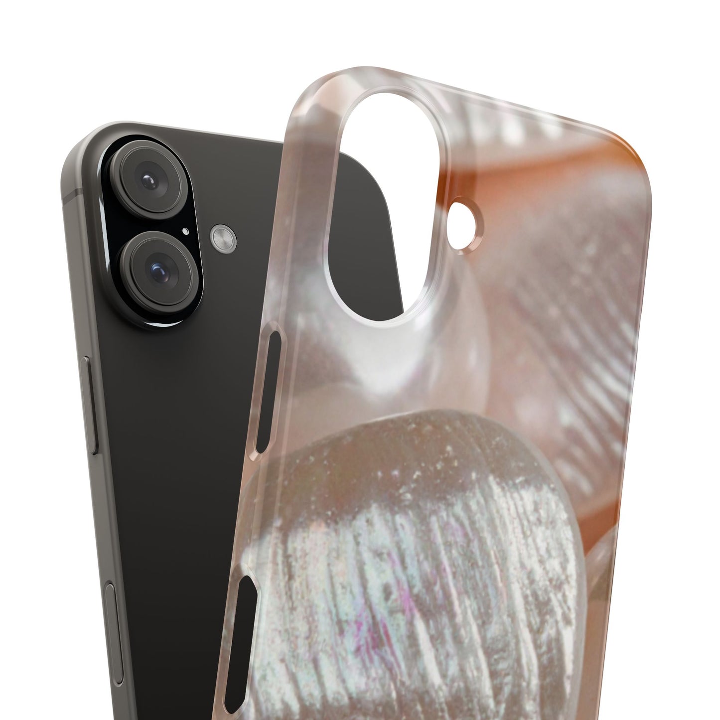 Slim Phone Case – Blush Pearl