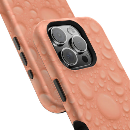 Impact-Resistant Phone Case – Apricot Rain