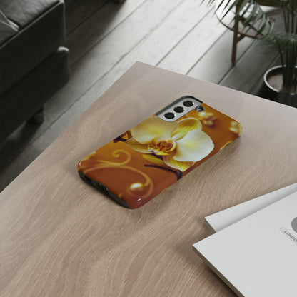 Protective Phone Case – Amber Orchid