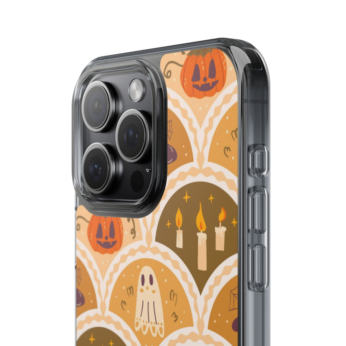 Clear Phone Case – Vintage Haunt – Compatible with iPhone 13–17 & Samsung Galaxy S25–S26 Series