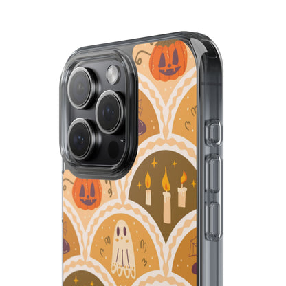 Clear Phone Case – Vintage Haunt – Compatible with iPhone 13–17 & Samsung Galaxy S25–S26 Series