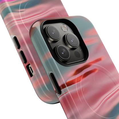 Protective Magnetic Phone Case – Liquid Sunset