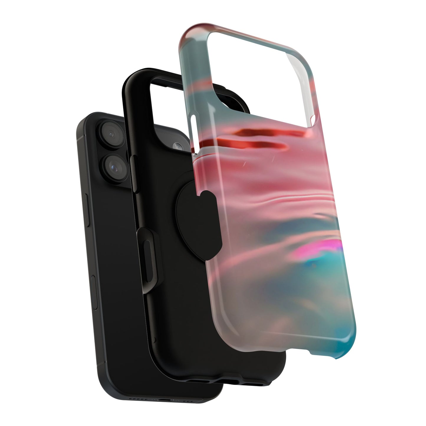 Impact-Resistant Phone Case – Liquid Sunset