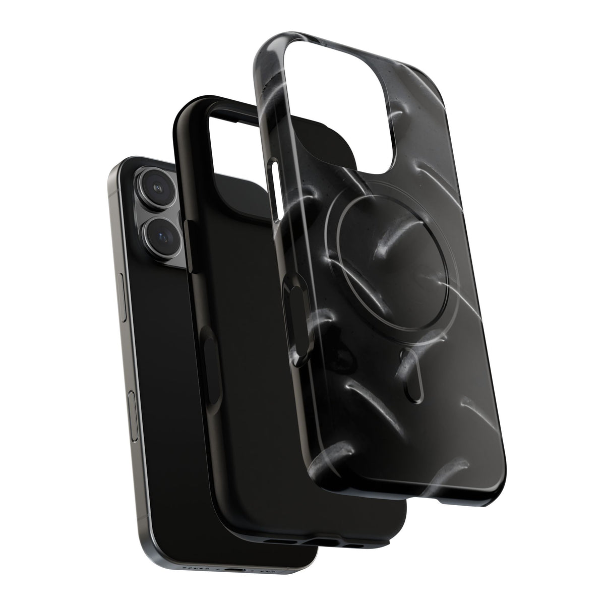 Protective Magnetic Phone Case – Blackout Plate