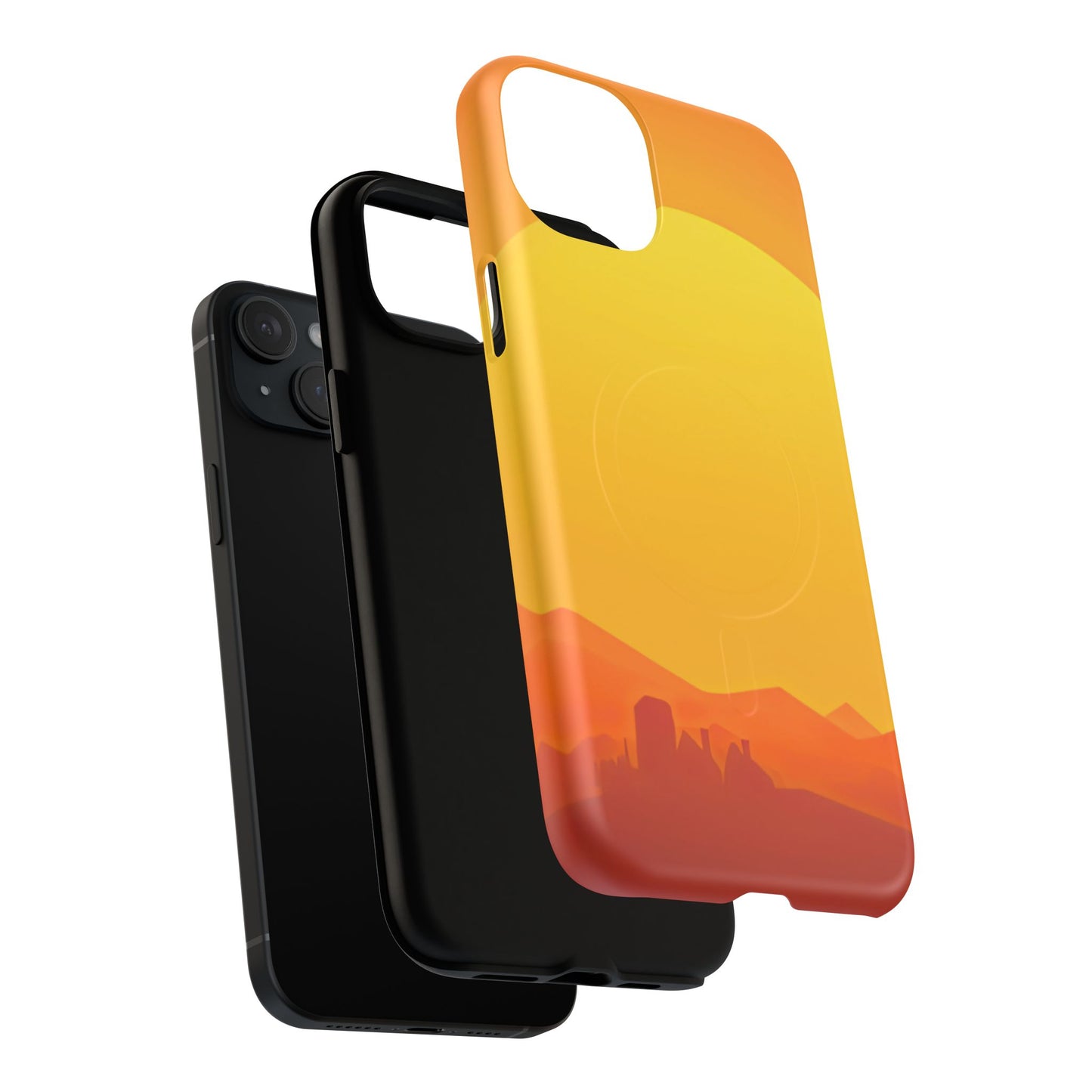 Protective Magnetic Phone Case — Desert Sunrise