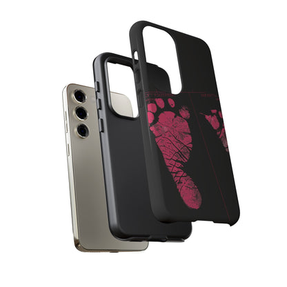 Protective Phone Case – Mom’s Little Pink Footprints