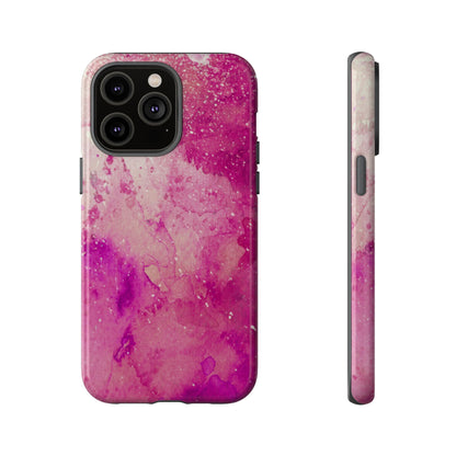 Protective Phone Case – Spilled Wine