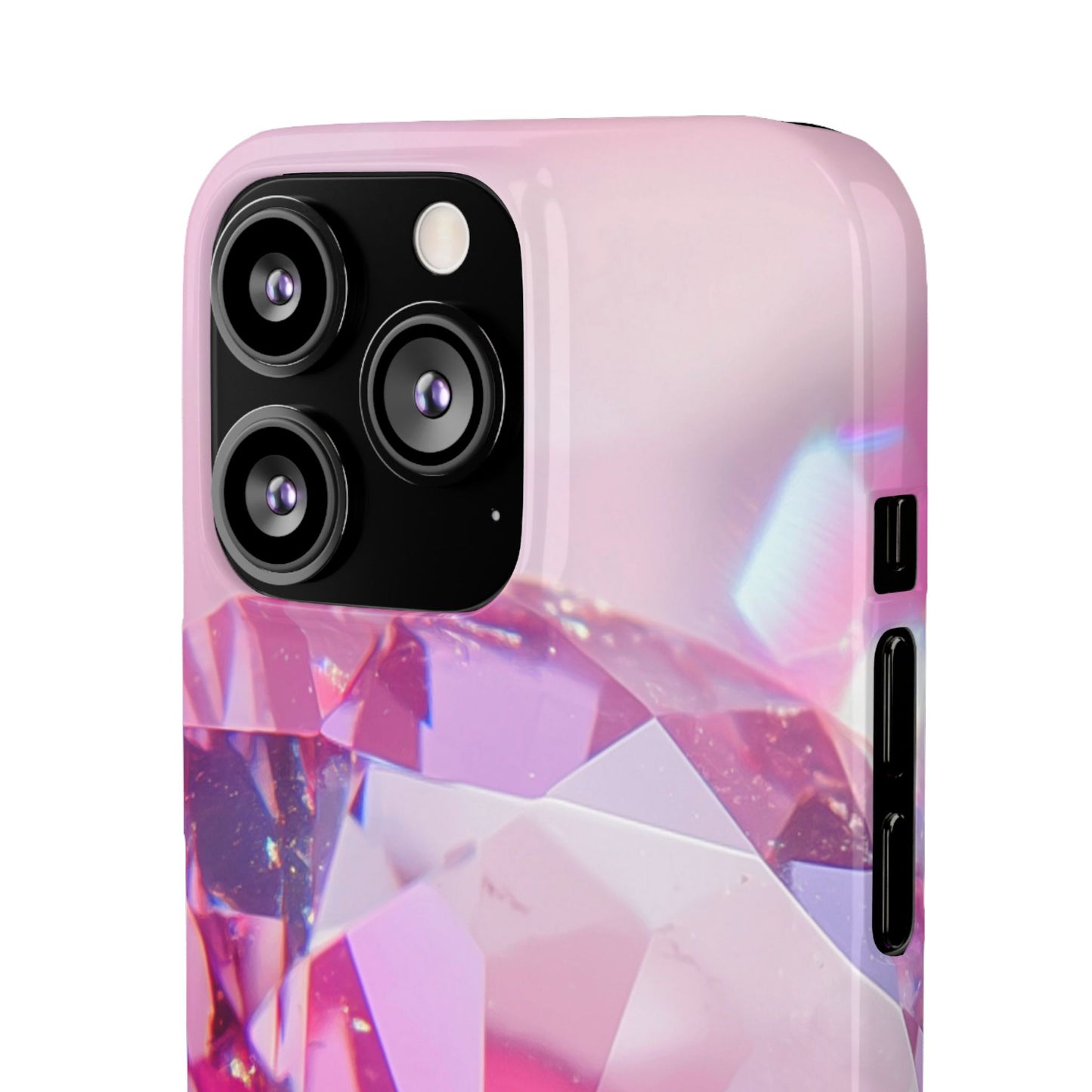 Snap Phone Case – Pink Ice