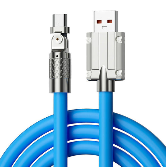 Right-Angle Gaming Charging Cable – Play While You Charge