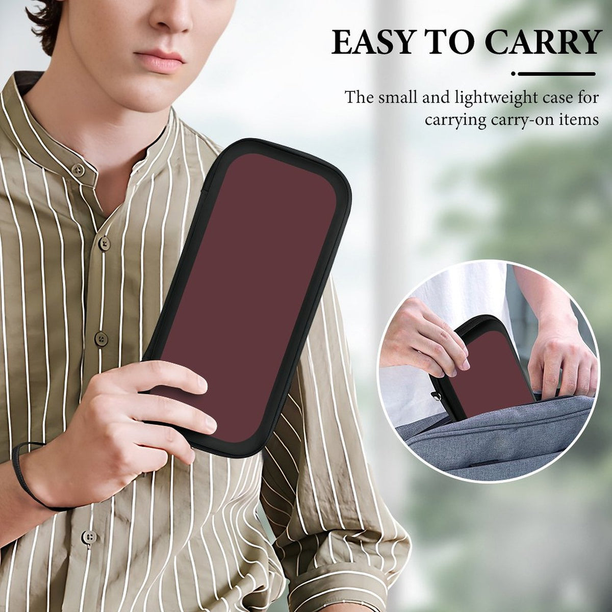 Travel Case – Mulled Wine – Compatible with Nintendo Switch