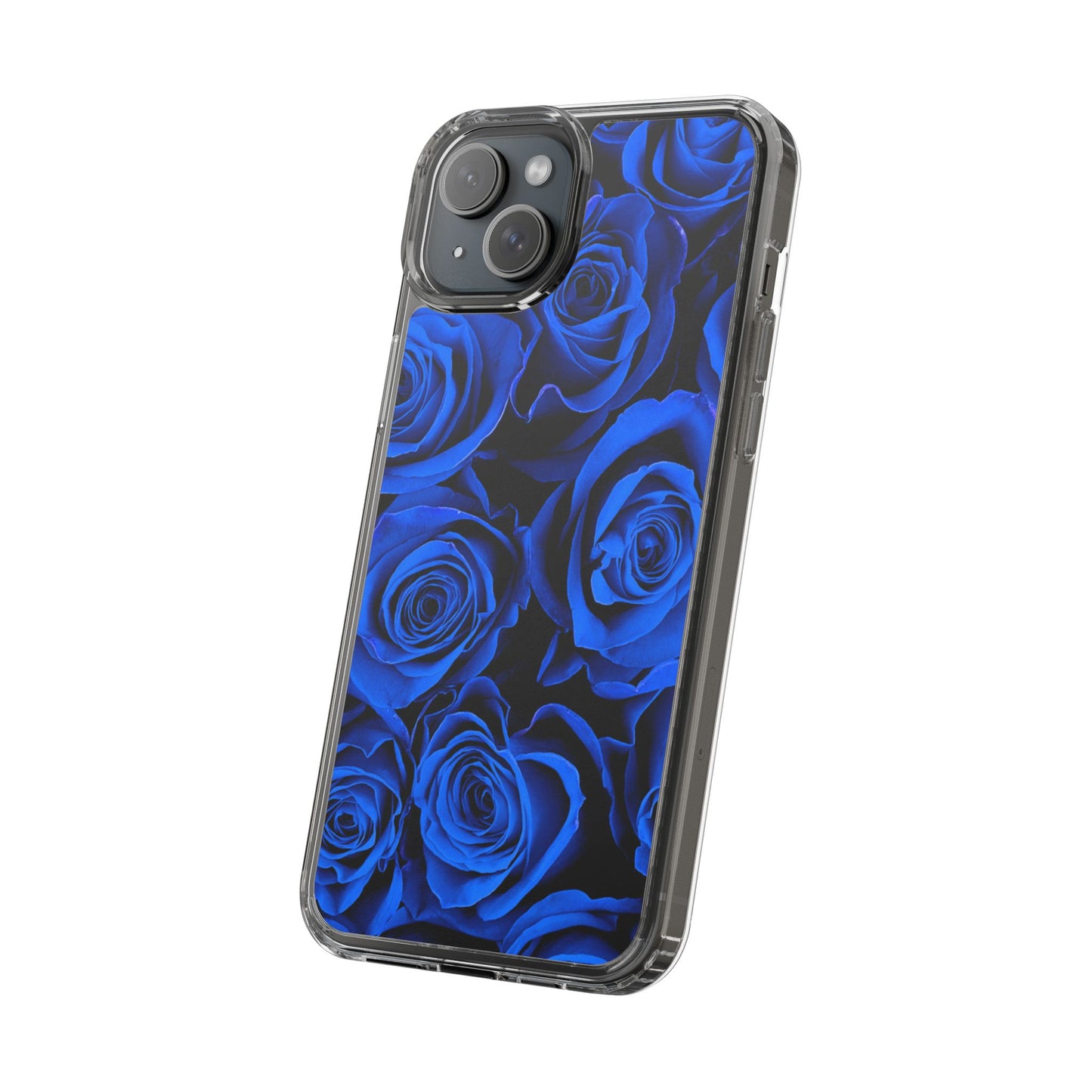 Clear Phone Case – Midnight Bloom