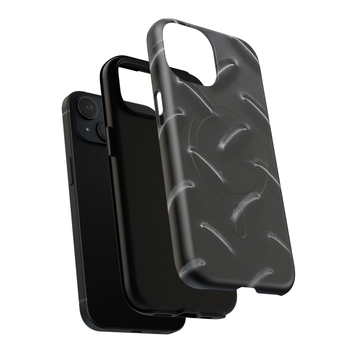 Protective Magnetic Phone Case – Blackout Plate