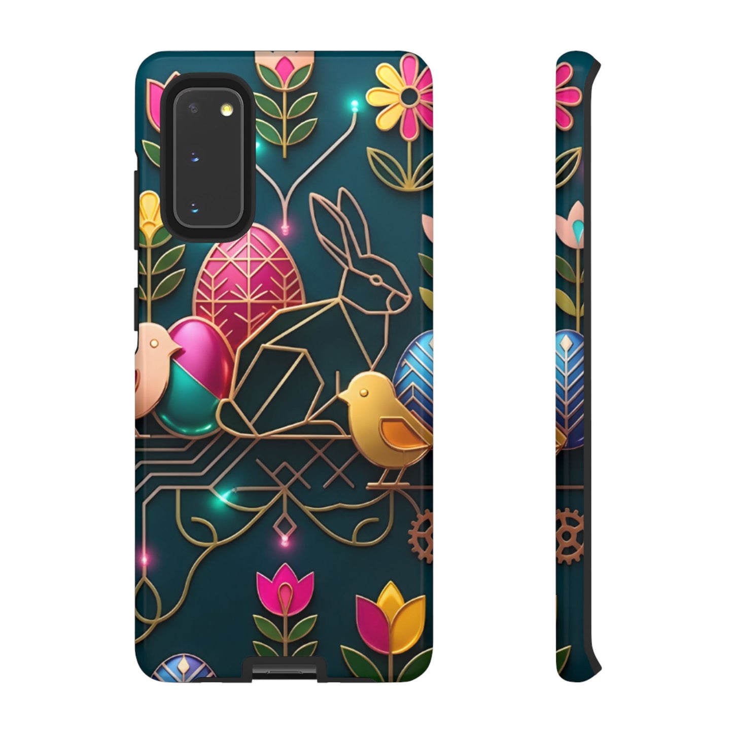 Protective Phone Case – Jeweled Garden