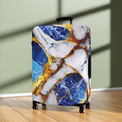 Luggage Cover – Sapphire Vein