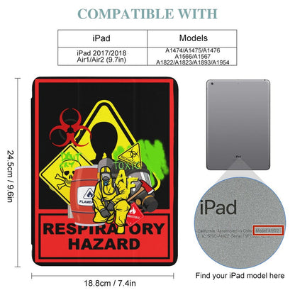 Tablet Case with Pencil Holder – Contaminated