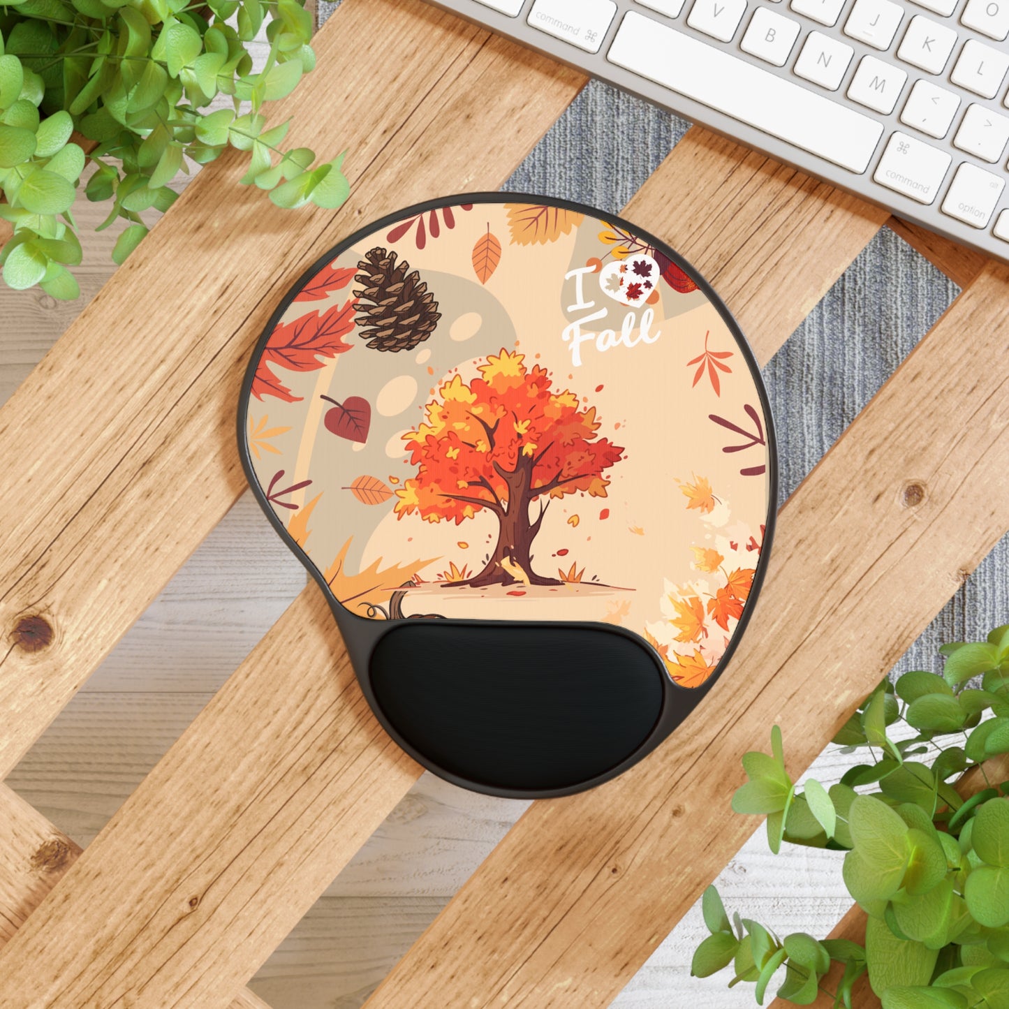 Ergonomic Mouse Pad – Fall in Love