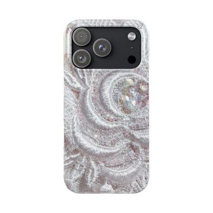 Slim Phone Case – Lace Veil